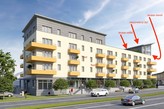 Orlí hnízdo - Mezonetový byt 3+kk s úžasným výhledem na Brno. CP s terasami 210m2.